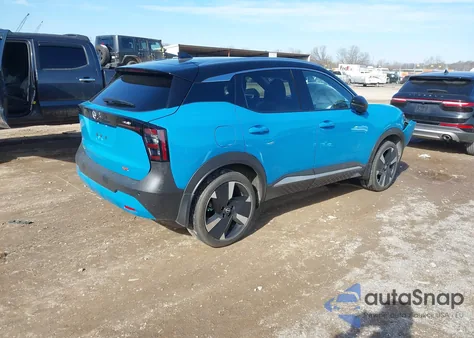 2025 Nissan Kicks Sr Fwd from USA, damaged, VIN 3N8AP6DA0SL301657